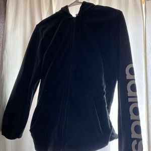 Adidas Black zip up